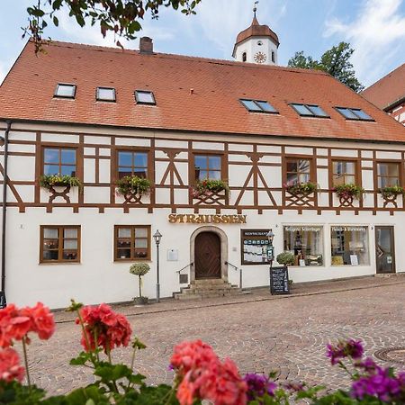 Hotel-Restaurant Straussen Harbourg Extérieur photo