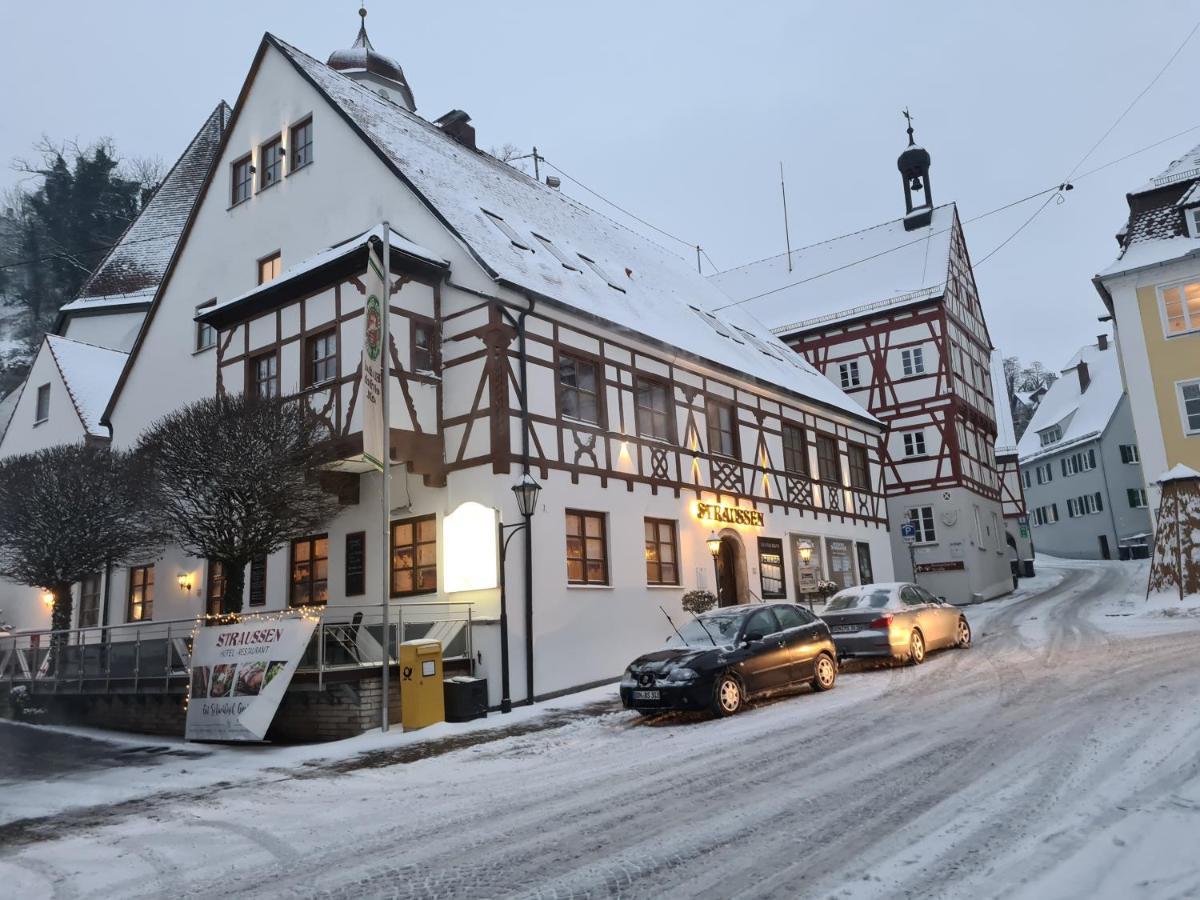 Hotel-Restaurant Straussen Harbourg Extérieur photo