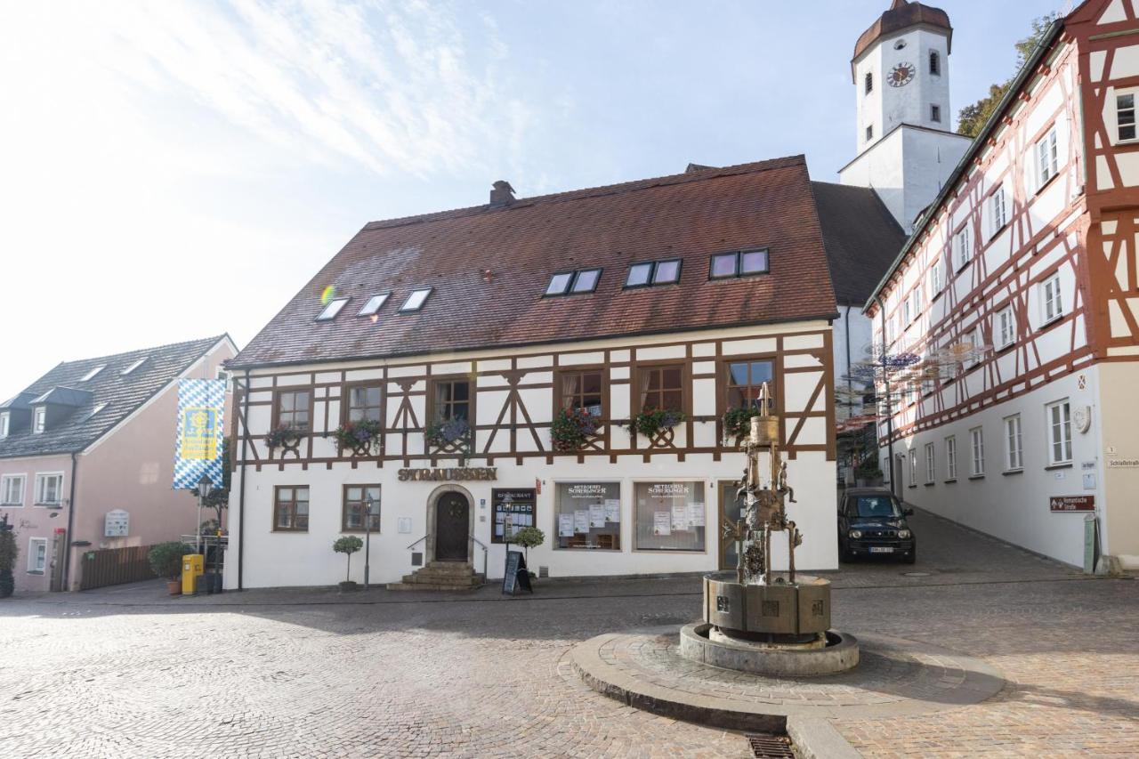 Hotel-Restaurant Straussen Harbourg Extérieur photo