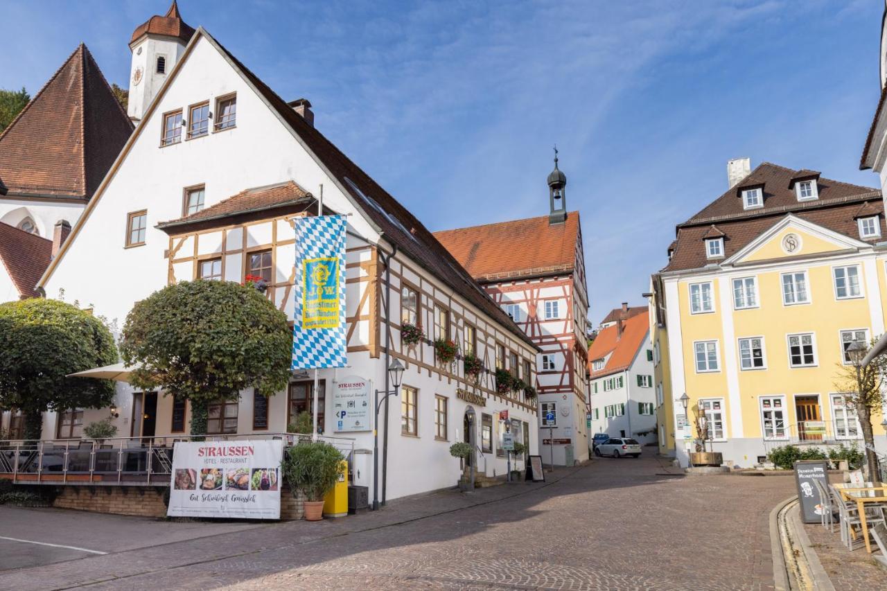 Hotel-Restaurant Straussen Harbourg Extérieur photo