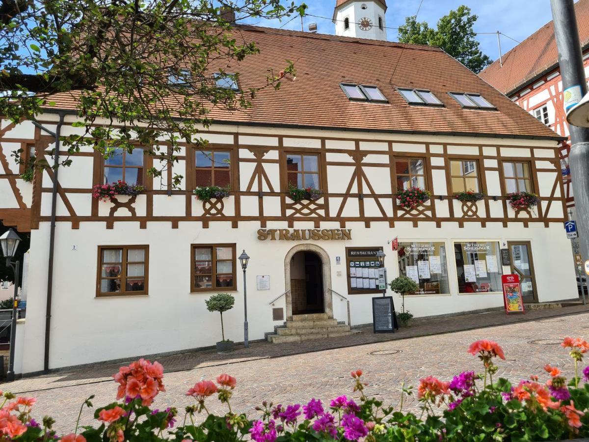 Hotel-Restaurant Straussen Harbourg Extérieur photo