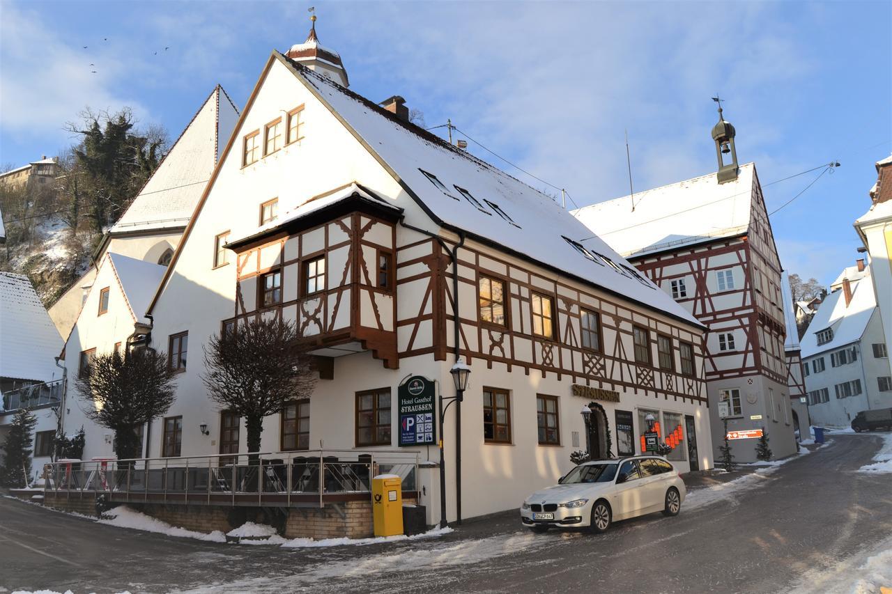 Hotel-Restaurant Straussen Harbourg Extérieur photo